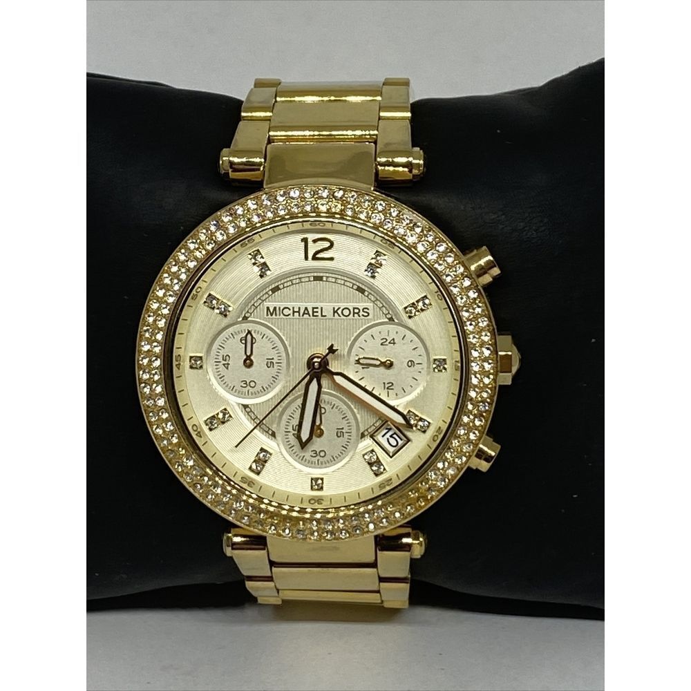 Michael Kors Parker MK5354 Womens Stainless Steel Analog Dial Quartz Watch WO13